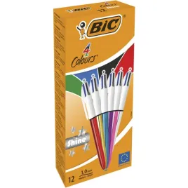 dlugopis-4-colours-mix-shine-12szt-964775-bic