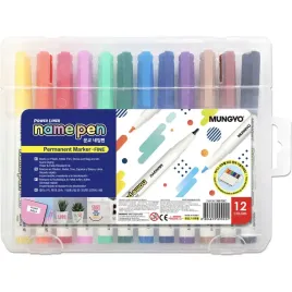 marker-permanentny-mini-12-kolorow-tt8121-mungyo