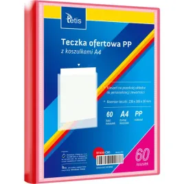 album-ofertowy-a4-pp-60-koszulek-czerwona-bt630-c60-tetis