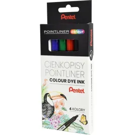 cienkopisy-pointliner-colour-4szt-s40-st4pl-pentel