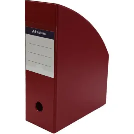 pojemnik-na-czasopisma-dokumenty-a4-10cm-pcv-bordowy-sd-36-04-natuna