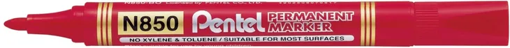 marker-permanentny-czerwony-okragly-n850-pentel-stan-nowy