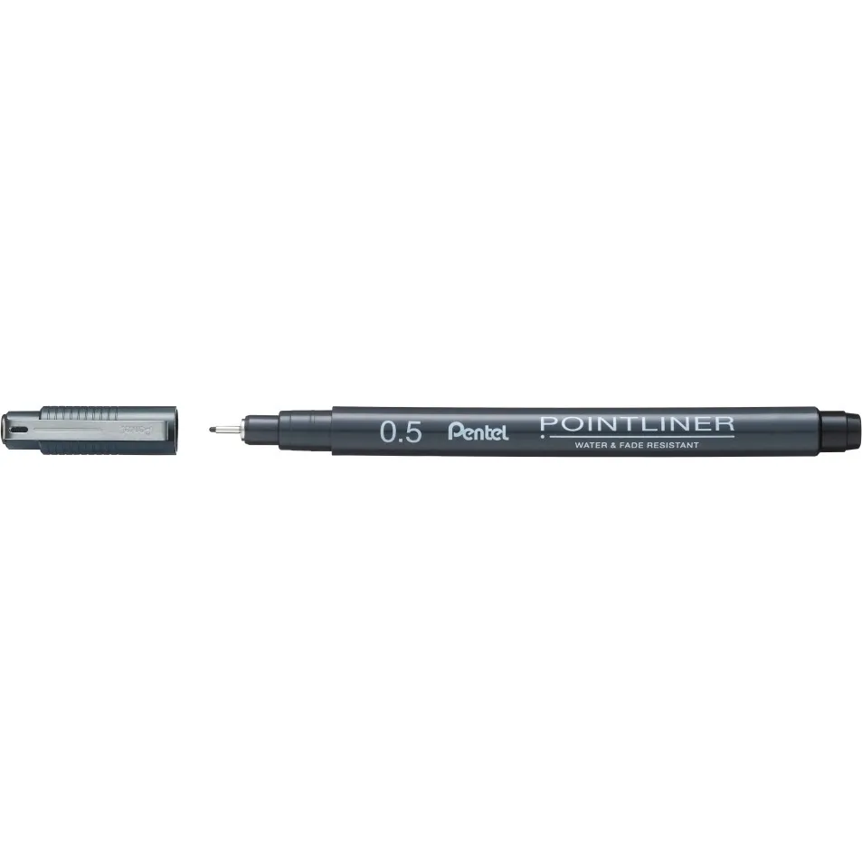 cienkopis-pointliner-05mm-czarny-pentel