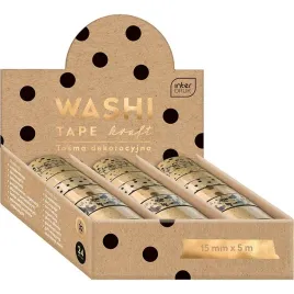 tasma-dekoracyjna-5m-kraft-24szt-kolorowa