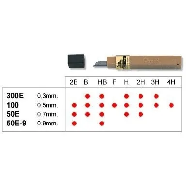 grafity-0-3mm-2h-pentel