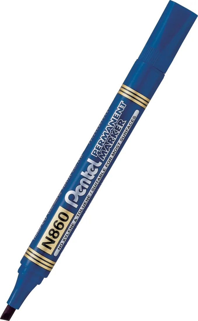 marker-permanentrny-sciety-niebieski-n860-pentel