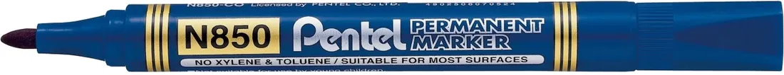 marker-permanentrny-niebieski-okragly-n850-pentel-stan-nowy