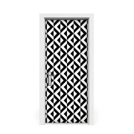 fototapeta-nalepka-na-drzwi-geometryczna-iluzja