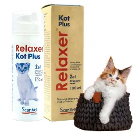 scanvet-relaxer-kot-plus-zel-dla-kotow-zyjacych-w-stresie-100-ml