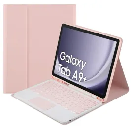 etui-z-klawiatura-bluetooth-touchpad-do-galaxy-tab-a9-plus-rozowe