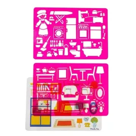 moulin-roty-szablony-do-rysowania-2szt-dom