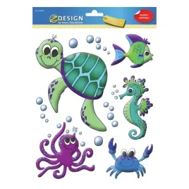 naklejki-foliowe-na-okno-dla-dzieci-morskie-zwierzeta