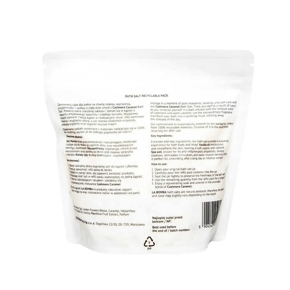 la-bomba-sol-do-kapieli-cashmere-caramel-refill-pack