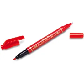 marker-dwustronny-czerwony-trwaly-foliopis-pentel