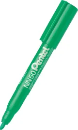 marker-permanentny-okragla-koncowka-zielony-pentel