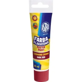 farba-plakatowa-tuba-30-ml-czerwona-ciemna-astra