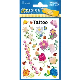 naklejki-tatuaze-dla-dzieci-kwiatki-kids-tattoo