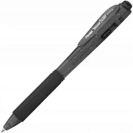 dlugopis-zelowy-wow-czarny-07mm-gumowy-uchwyt-pentel