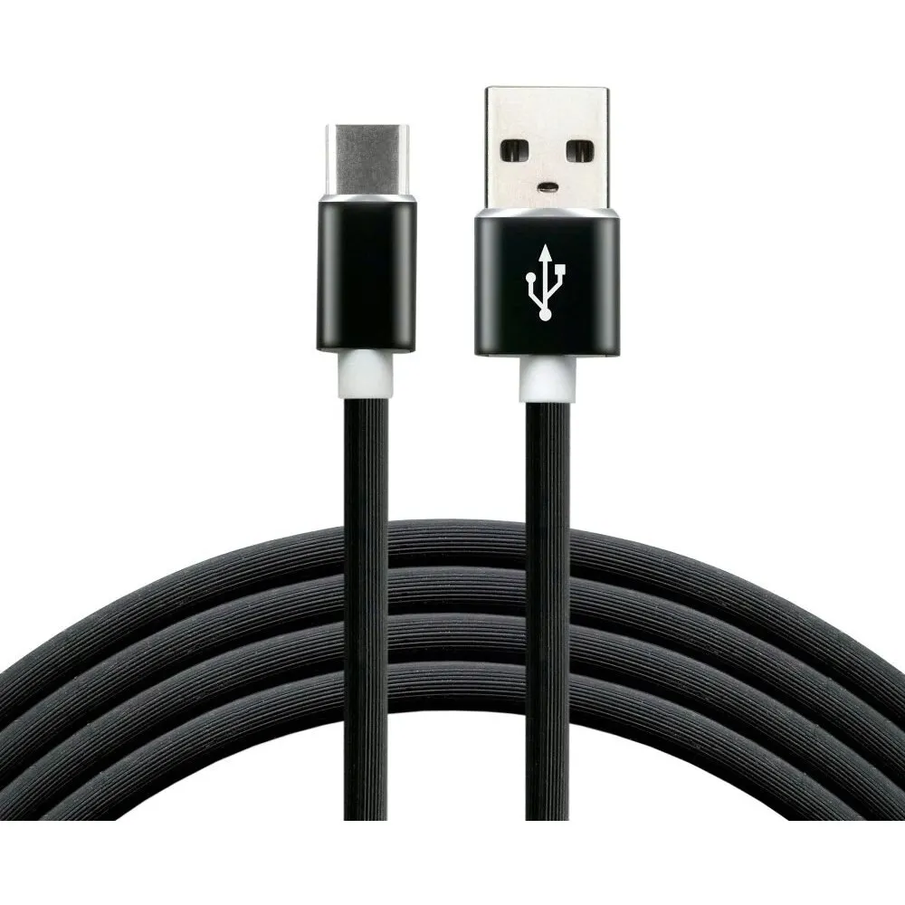 kabel-usb-usb-c-silikonowy-czarny-1m-3a-everactive