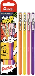 dlugopisy-zelowe-zestaw-4-kolory-10mm-pentel