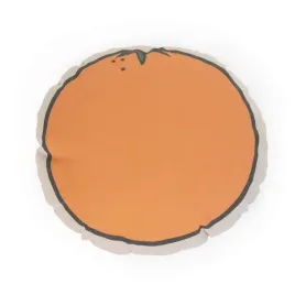 childhome-poduszka-kanwas-pomarancza