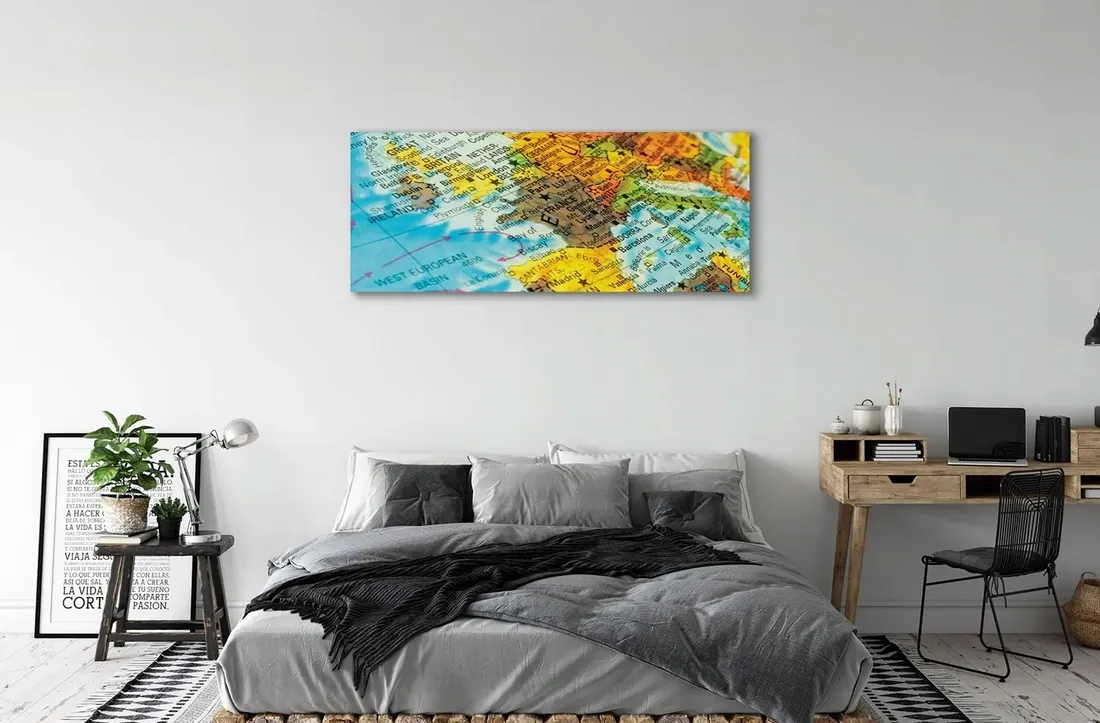wydruk-na-plotnie-canvas-globus-mapa-125x50-cm