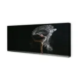 wydruk-na-plotnie-canvas-kobieta-dym-125x50-cm