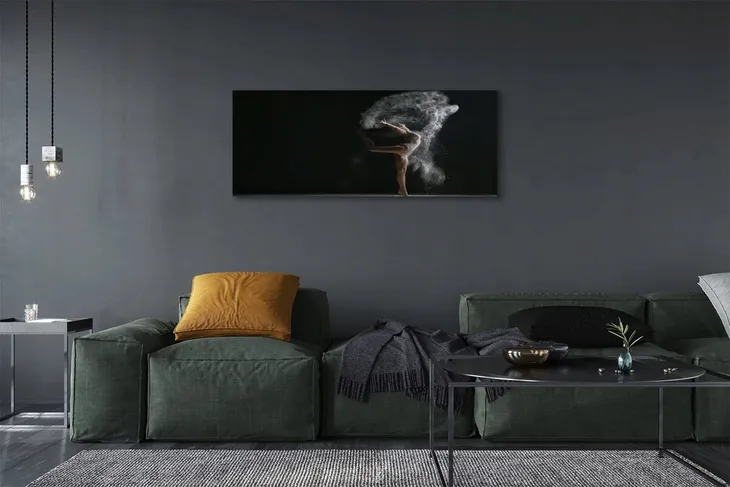 wydruk-na-plotnie-canvas-kobieta-dym-125x50-cm-format-poziomy
