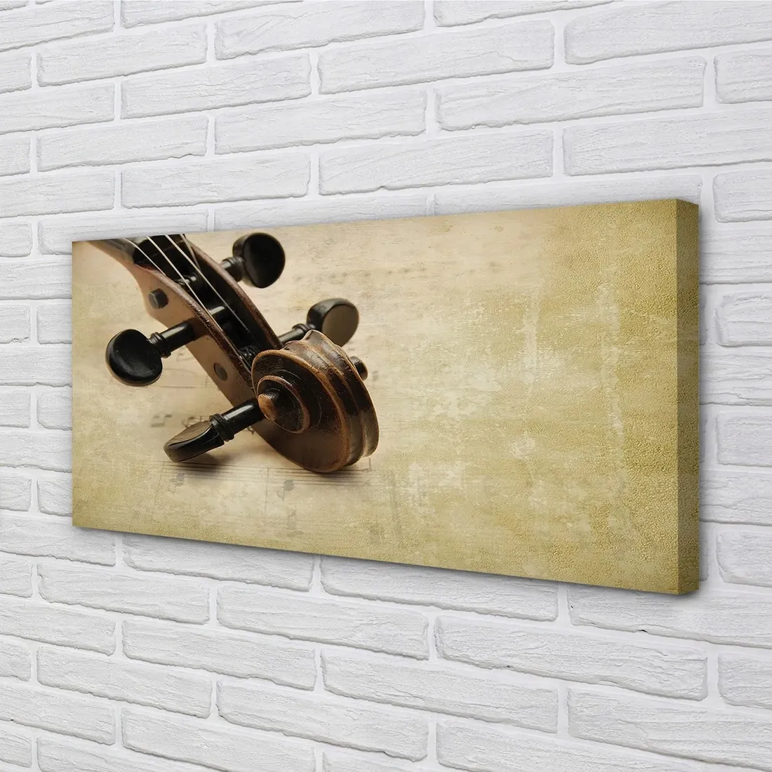 wydruk-na-plotnie-canvas-gitara-nuty-140x70-cm-stan-nowy
