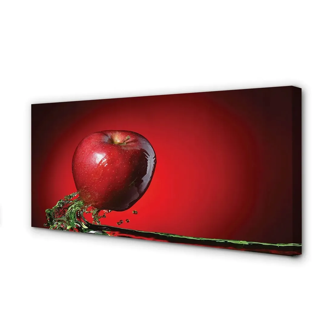 wydruk-na-plotnie-canvas-jablko-woda-140x70-cm