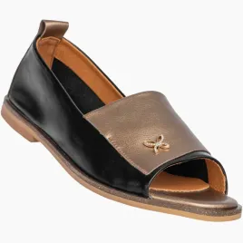baleriny-damskie-skorzane-buty-bez-palcow-polbuty-eleganckie-czarne-40