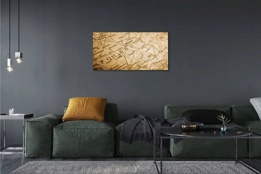 wydruk-na-plotnie-canvas-mapa-polski-140x70-cm