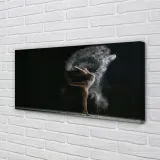 wydruk-na-plotnie-canvas-kobieta-dym-140x70-cm-stan-nowy