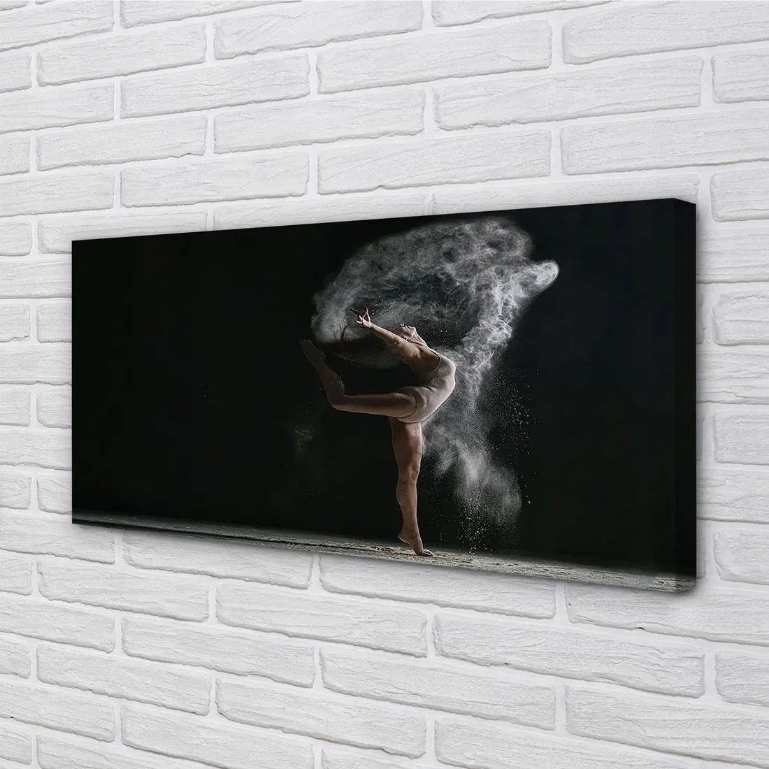 wydruk-na-plotnie-canvas-kobieta-dym-140x70-cm-stan-nowy