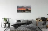 plotno-obraz-krakow-zachod-slonca-panorama-140x70-sposob-wykonania-druk-cyfrowy