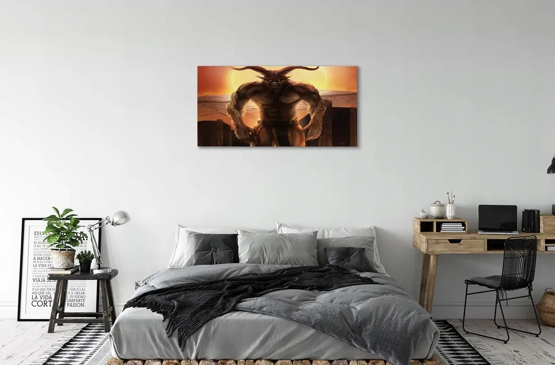 obraz-na-plotnie-zachod-slonca-postac-120x60-cm