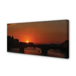 obraz-plotno-wlochy-rzeka-zachod-slonca-120x60