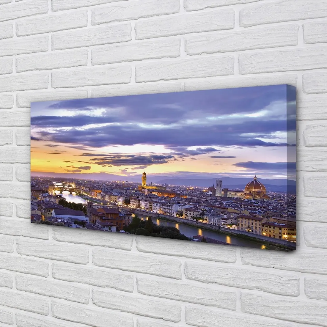 obraz-plotno-wlochy-rzeka-zachod-slonca-120x60-stan-nowy