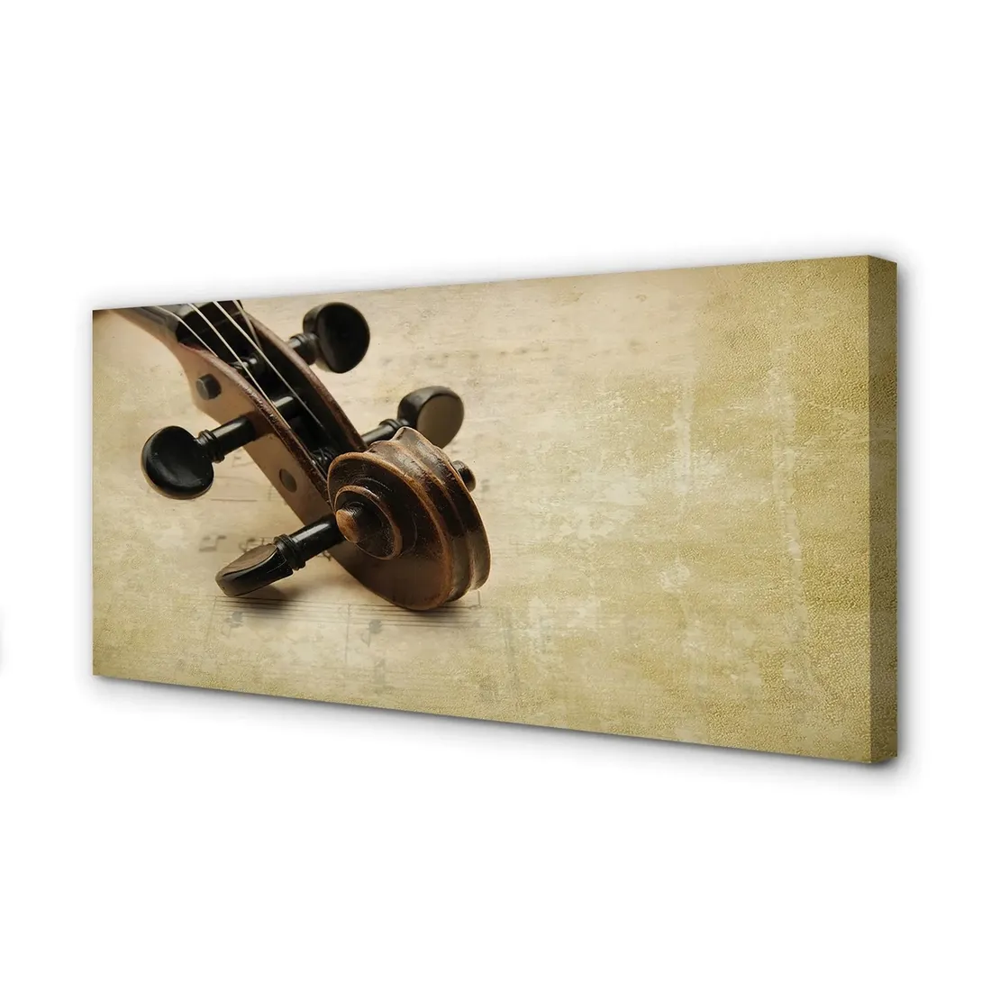 wydruk-na-plotnie-canvas-gitara-nuty-100x50-cm