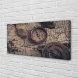 wydruk-na-plotnie-canvas-kompas-mapa-100x50-cm-stan-nowy