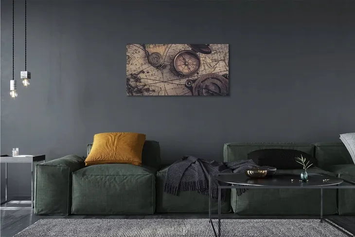 wydruk-na-plotnie-canvas-kompas-mapa-100x50-cm-format-poziomy