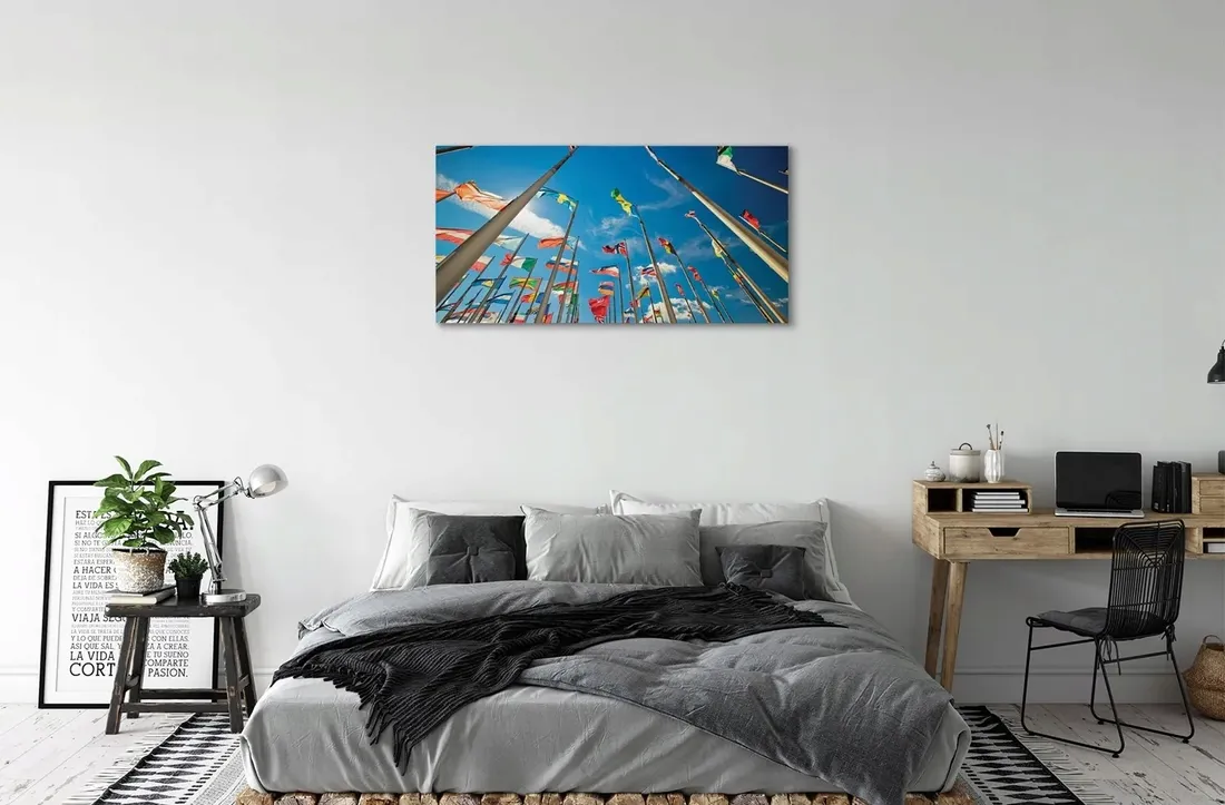 wydruk-na-plotnie-canvas-rozne-flagi-100x50-cm