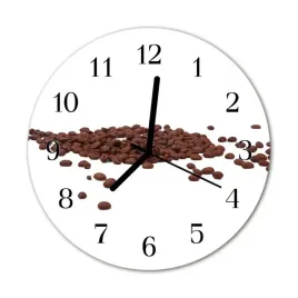 zegar-na-szkle-prezent-okragly-ziarna-kawy-kuchnia