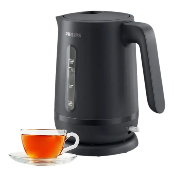 CZAJNIK ELEKTRYCZNY BEZPRZEWODOWY PHILIPS HD9314/90 1,7L 2200W GRAFITOWY