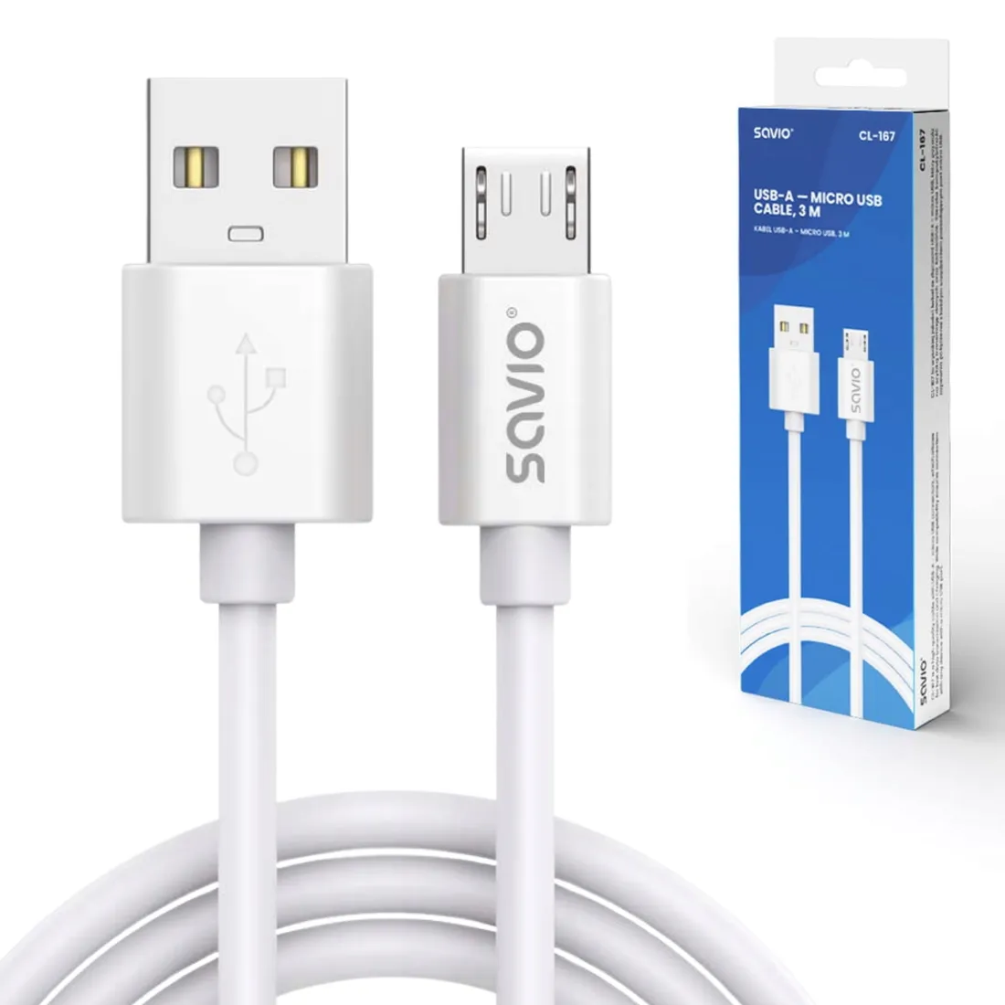 kabel-usb-micro-usb-3m-bialy-2a-fast-charge-sync-stan-nowy