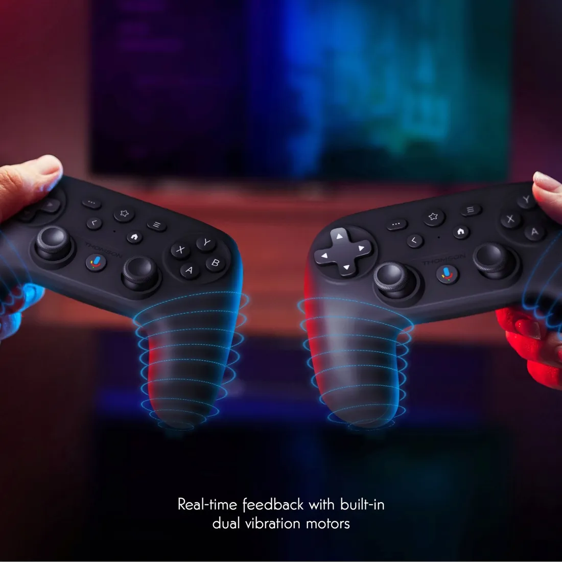gamepad-thomson-400a-bezprzewodowy-dual-vibration-usb-pc-ps3-stan-nowy