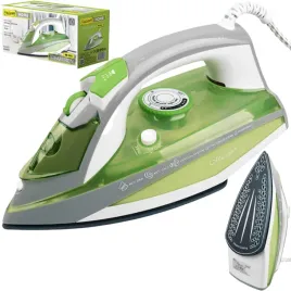 zelazko-parowe-maestro-mr-303c-2200-w-prasowanie-w-pionie-zielone