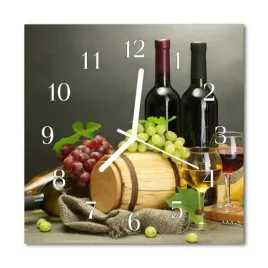 zegar-szklany-scienny-cichy-winogrona-do-wina