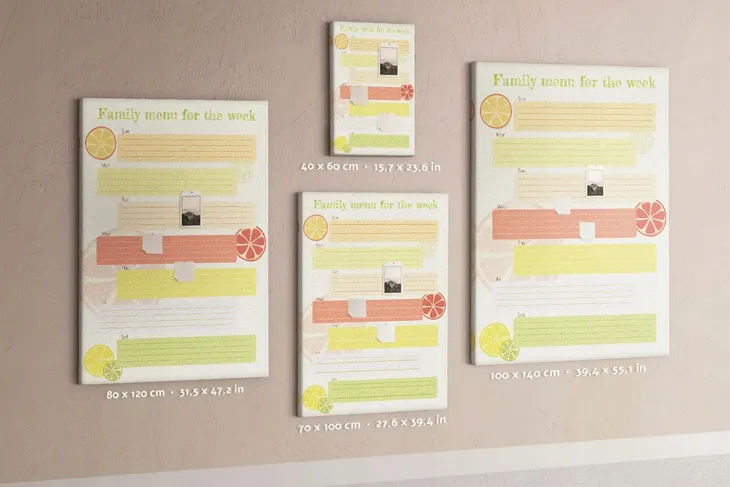 tablica-korek-canvas-biuro-planer-menu-stan-opakowania-oryginalne