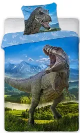 posciel-dla-dziecka-160x200-bawelna-z-dinozaurem
